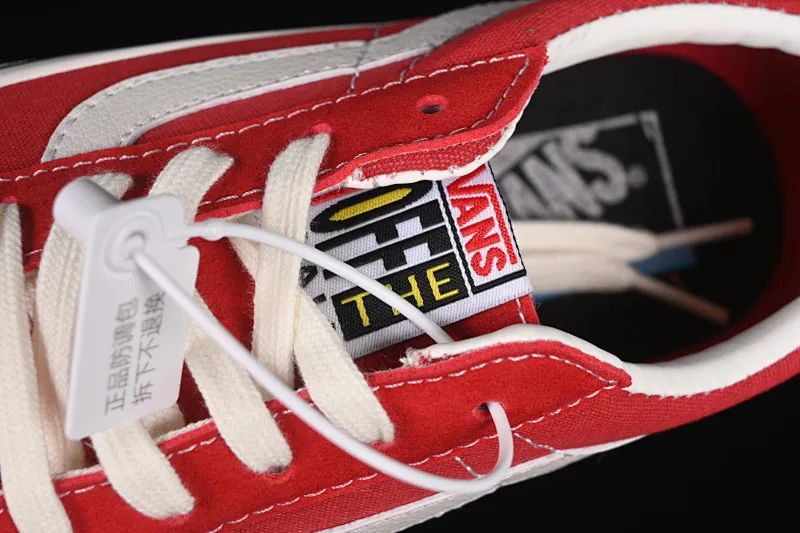 All categories Vans Vans series Vans Low Vans low-top Vans Sk8-Low white and red non-slip casual skateboard shoes VN0A4UWIXGJ